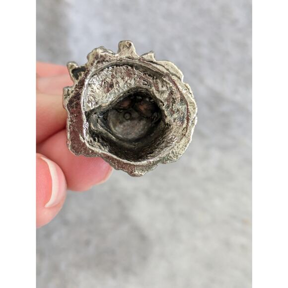 Miniature Pewter Medieval Fantasy Castle‎ Fortress Tower Figurine - Picture 7 of 7